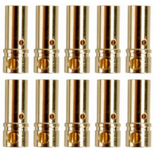 AM-604-10F Goldk.-Buchse 3,5mm 10St.