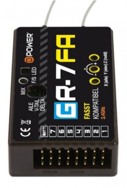 GR7FA Empfänger Futaba/DP GR7FAgyro FASST