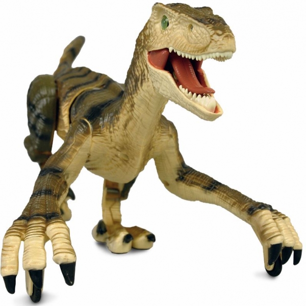40008 RC DINOSAURIER VELOCIRAPTOR 2,4GHZ RTR, BRAUN