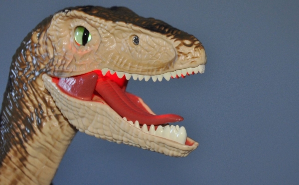 40008 RC DINOSAURIER VELOCIRAPTOR 2,4GHZ RTR, BRAUN