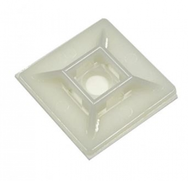 E436 Kabelbinderhalter Sockel Nylon 19x19mm