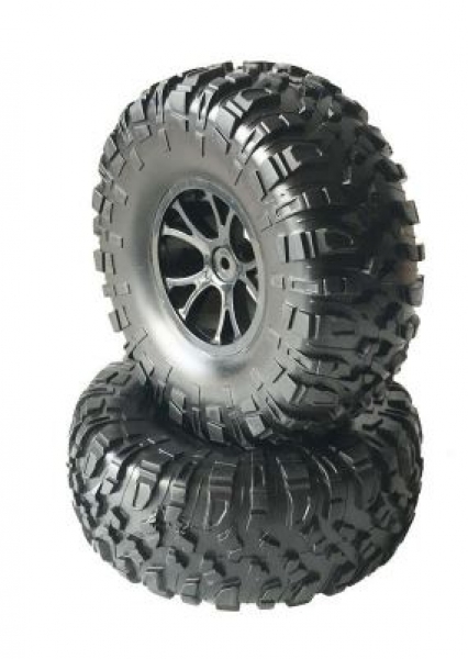 DF6499 Reifen/F. 1:10/XL Crawler DF-4J schwarz