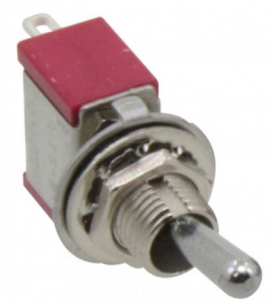 ks501e Kippschalter 5/6A 1Pol Ein/Aus/Ein Taster