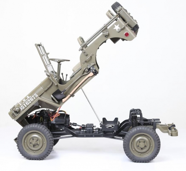 ROC001RS RocHobby 1941 MB Scaler 1:6/4WD RTR