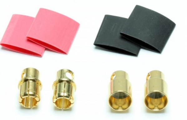ex6705 Goldk.-St./B. 8mm +SS 2Paar