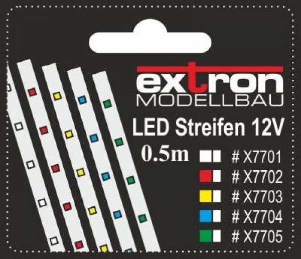 x7703 LED-Streifen 8-12V/0,5m (30) gelb