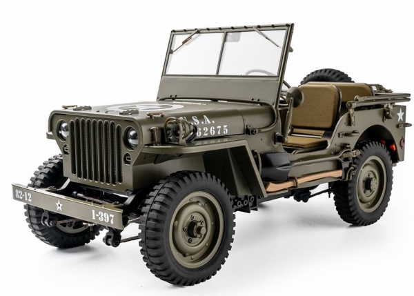 FMS11201RTR 1941 Willys MB-Scaler 1:12 RTR