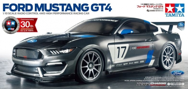 300058664 1:10 RC Ford Mustang GT4 TT-02