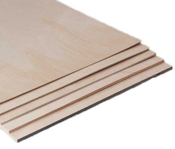 750211 Flug-Sperrholz Birke 5,0mm 30x30cm