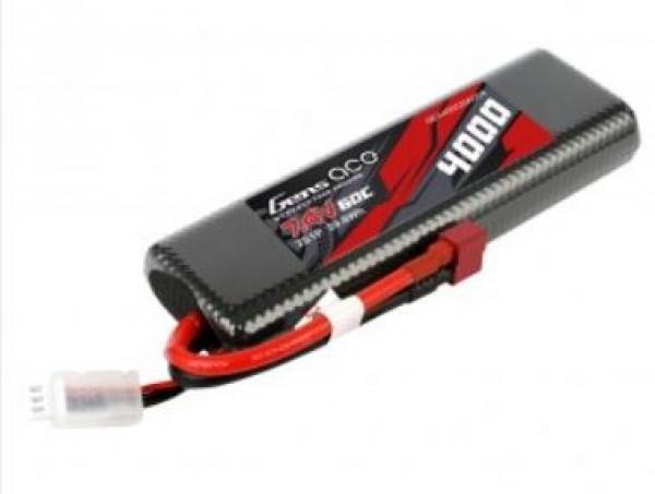 GEA40002S60D8 Lipo 7,4/4000 Gensace 60C HC/rund