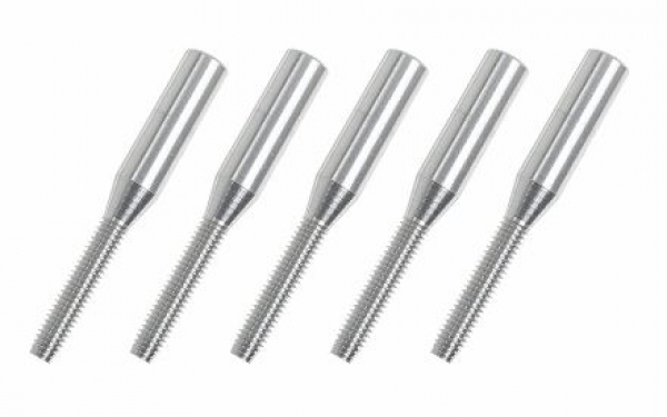 GF-2103-002 Aluminium Hülsen M2,5 Kohlefaserstäbe 3mm G-Force-RC