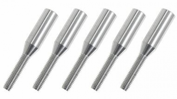 GF-2103-005 Aluminium Hülsen M3 Kohlefaserstäbe 4mm G-Force-RC