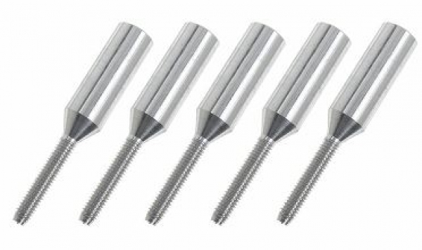 GF-2103-007 Aluminium Hülsen M2,5 Kohlefaserstäbe 5mm G-Force-RC