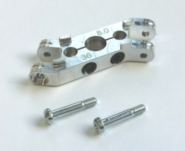 19940200-38/8 Alu-Mittelteil 38/8,0mm versetzt!