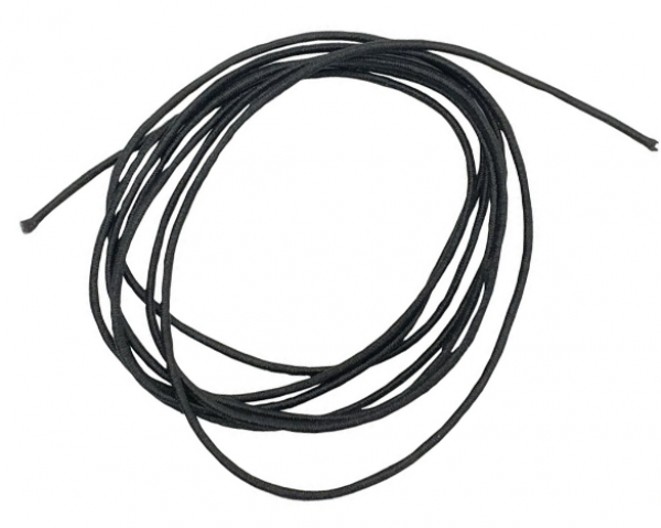 67108052 Propgummis 1mm gewebeummantelt 1 mtr. schwarz