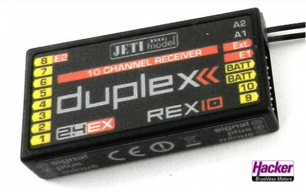 80001239 Empfänger Jeti-DUPLEX REX-10EX