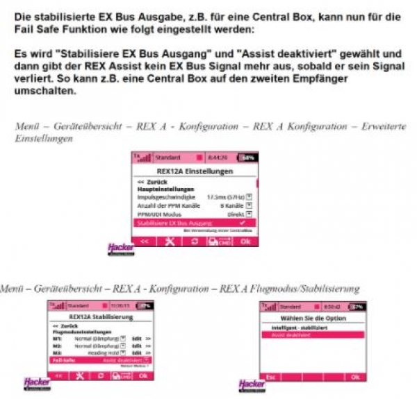 80001241 DUPLEX 2.4EX Empfänger REX 6 Assist
