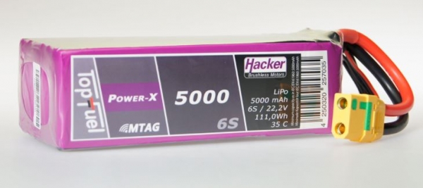 95000661 Lipo 22,2/5000 POWER-Xmtag XT90AB/XH