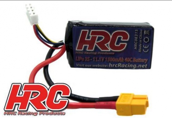 HRC08315X Lipo 11,1/1500 -40C XT60/XH