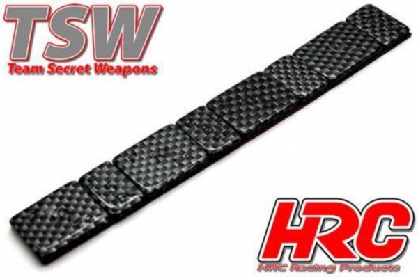 HRC5301 Trimmgewichte Carbonlook 5 und 10gr