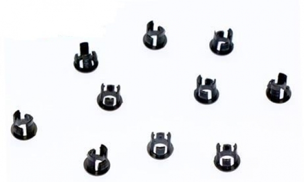 HRC8768L LED-Halter 5mm Kunststoff 10 Stück