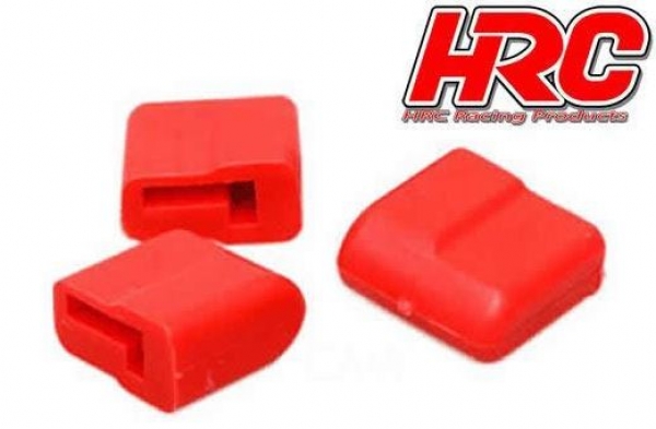 9031R Deans Gummischutzkappe f. Stecker 3 Stück