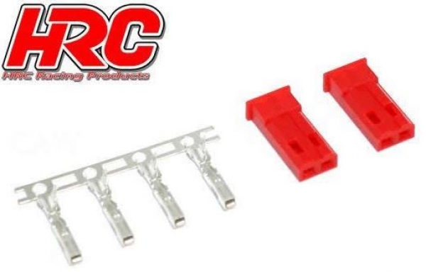 HRC9077M BEC-Stecker(Akku) Bausatz 2Stück