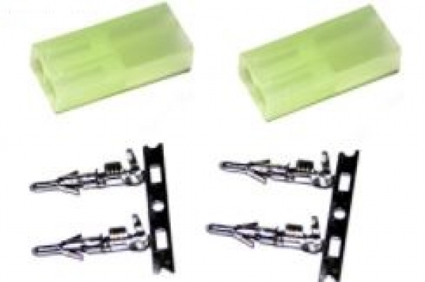 HRC9087A Tamiya Mini Stecker (Akku) 2 Stück
