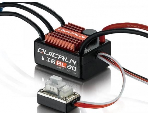 HW30110000 Hobbywing QuicRun WP16BL30 Brushless Regler 30A für 1:16