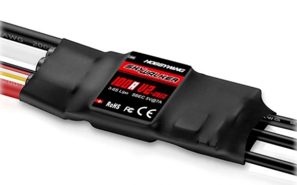 HW80060441 BL-Regler Hobbywing SKYWALKER-V2 100A 3-6S