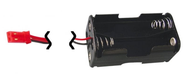 090015 Batteriebox BEC 4xAA