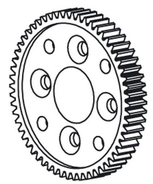 505145 Hauptzahnrad 65Z M0,6