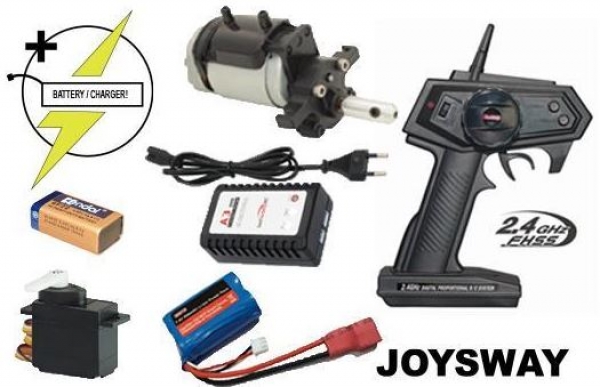 JOY8203V2 MAD SHARK Rennboot gelb-schwarz