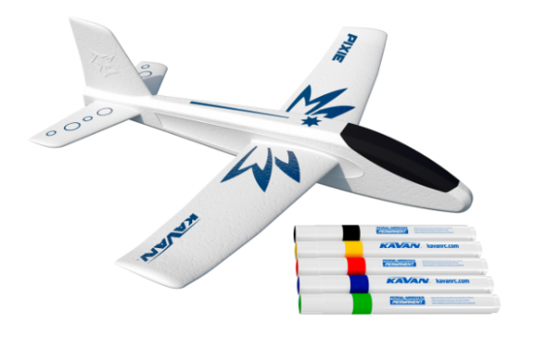 KAV02.8063 Wurfgleiter PIXIE 515mm weiß inkl. Marker-Set