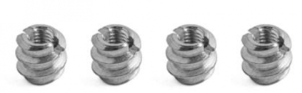 KAV1281 M3 Gewindeeinsätze 6x8mm 4 Stück