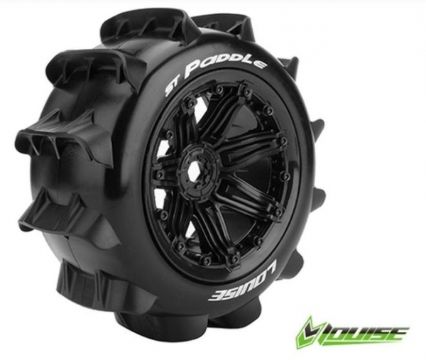 LOUT3290B ST-PADDLE 1/8 Sport-Compound auf Felge schwarz