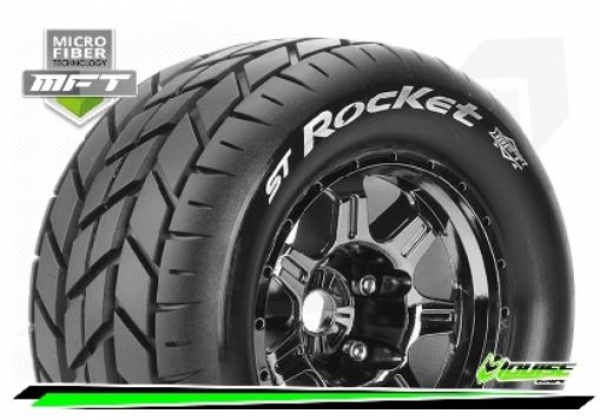LR-T3324BC Reifen/F. MFT - ST-ROCKET 1:8 Stadium Truck Komplettradsatz kein Offset