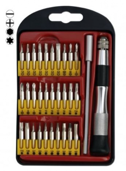 mbs30 Schraubendreher-Set Mini-Bit 30tlg.