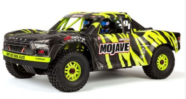 ARA7604V2T1 Arrma MOJAVE 6S / 1:7 RTR schwarz/grün