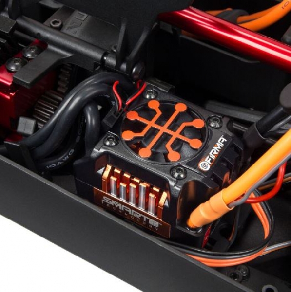 ARA7604V2T2 Arrma MOJAVE 6S / 1:7 RTR schwarz/rot