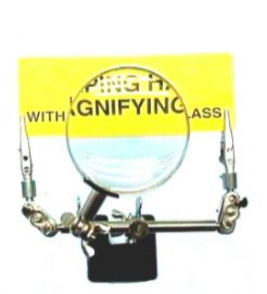 29902 3. Hand Montagehalter mit Lupe