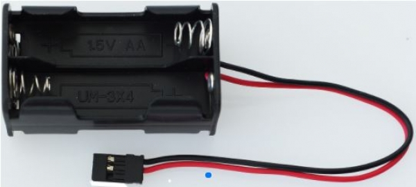 58690 Batteriebox JR 4xAA/Mignon Würfel