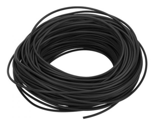 16808-1 Silikonkabel 0,75mm² schwarz 1 mtr. 