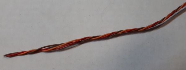 16908 Servokabel 0,08mm²/verdrillt JR / m