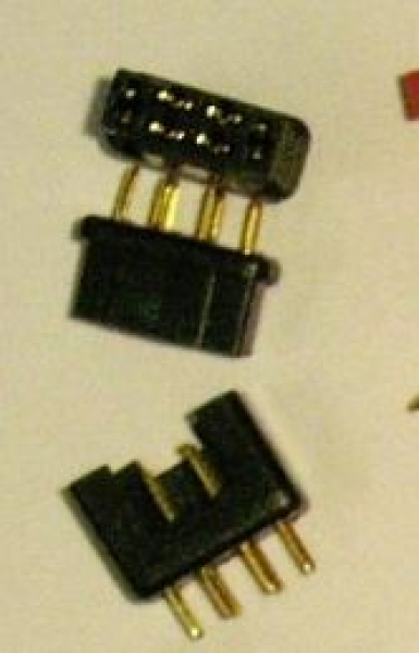 17323 Hochstrom Stecker schwarz / Typ