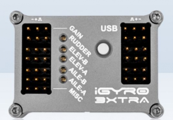 3620 PowerBox iGYRO-3xtra 4,0-9,0V