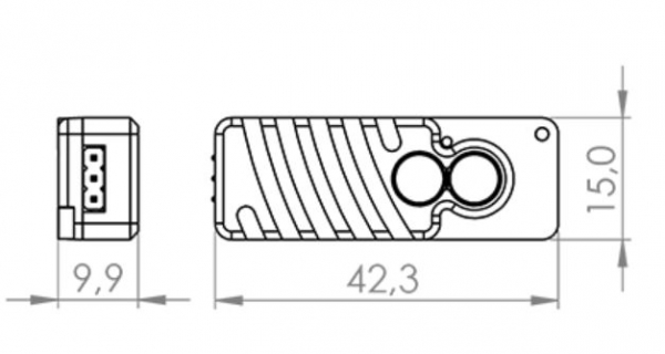 5515 PowerBox V-Regulator 5,3V JR