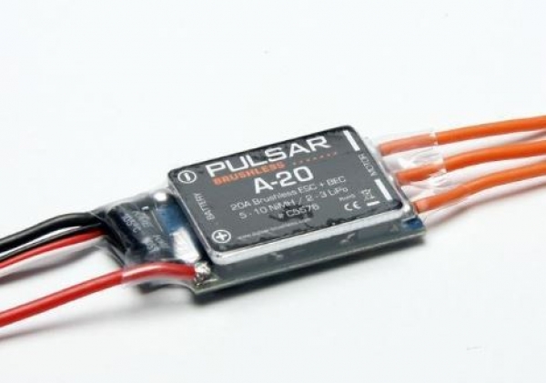 C5576 BL-Regler PULSAR A-20 BEC5V/2A 2-3S