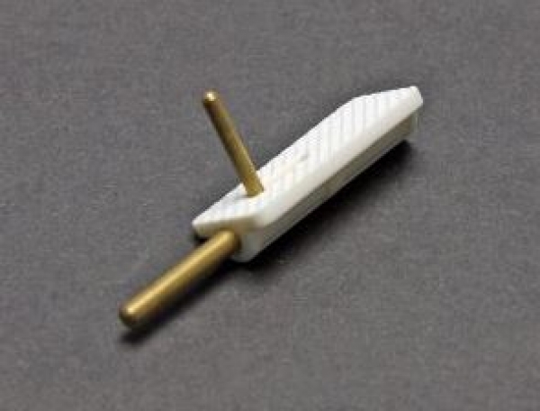C6571 Kabinenhaubenriegel 30mm / weiß