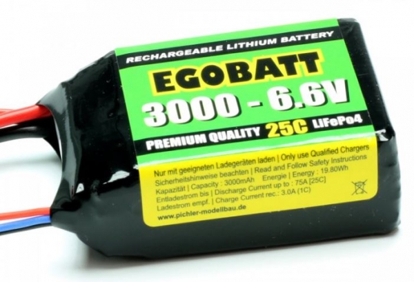 C8354 LIFE 6,6/3000 Egobatt 25C JR/mpx/XH